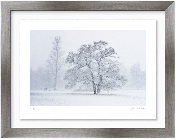 A Walk in the Snow (66.1 cm x 52.1 cm)